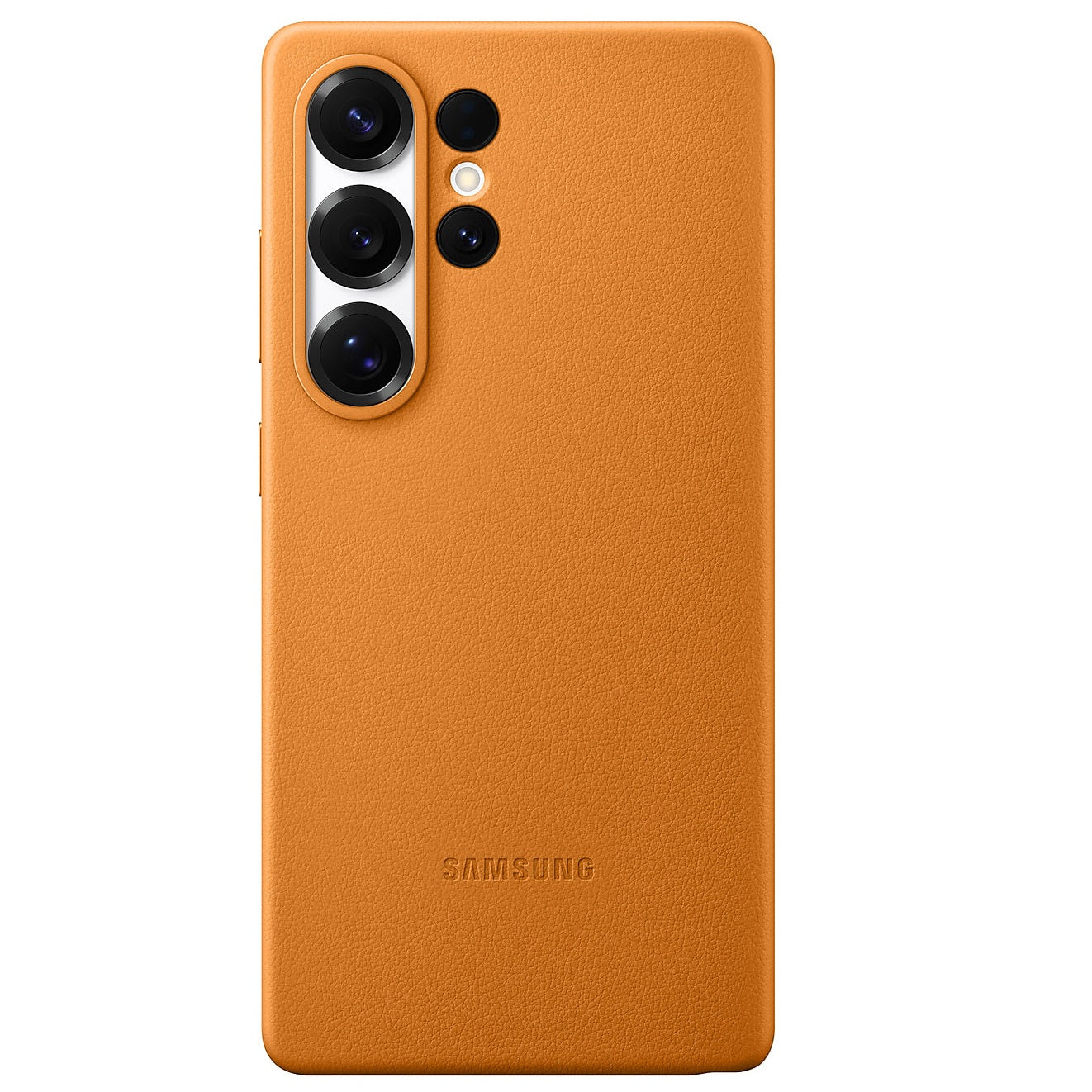 Samsung Galaxy S25 Ultra Leather Case, Kindsuit Leather Back Cover - Tan Brown